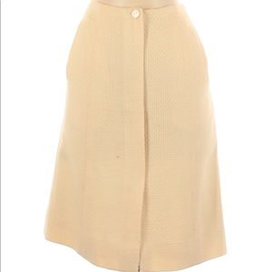 Chanel wool skirt